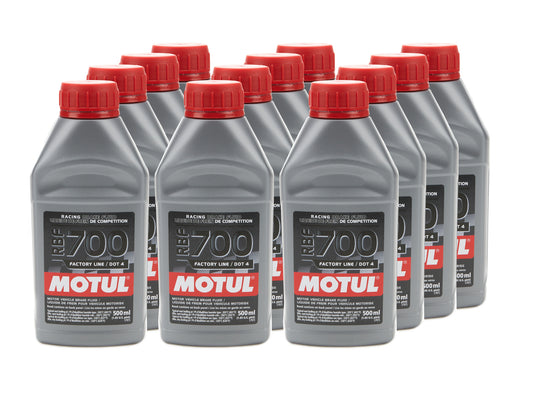 Motul Usa  RBF 700 Brake Fluid Case 12 x 500ml Bottles  MTL111257-12