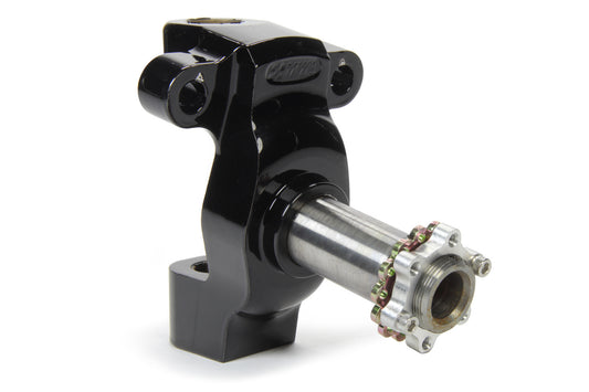 M And W Aluminum Products Spindle w/Straight Steel Snout Black MPN MWASP-325F-BKPC Sprint Car