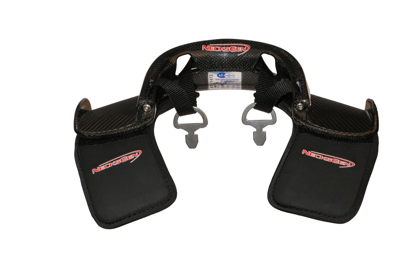 Necksgen Head and Neck Restraint REV2 Carbon Medium 3in MPN NEXNG903