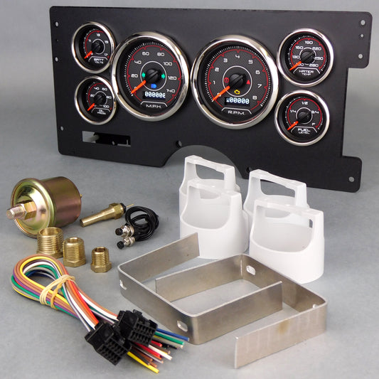 New Vintage Usa Gauge Kit GM Truck 88-94 F/S CFR Red MPN NVG89311-01 For GM Fullsize Truck 1988-94