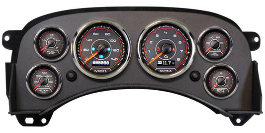New Vintage USA Gauge Kit GM Truck 99-06 CFR Red NVG99601-02