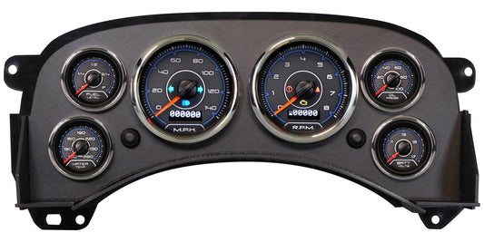 New Vintage USA Gauge Kit GM Truck 99-06 CFR Blue NVG99601-05