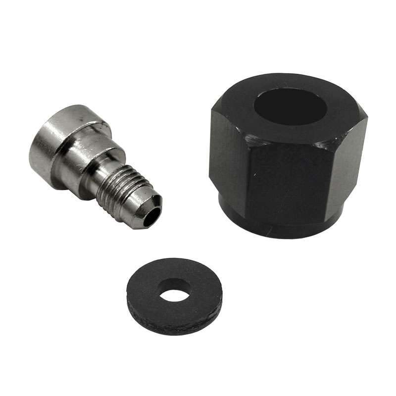 Nitrous Express  4an Bottle Nipple & Nut For CO2 Valve  NXS11713