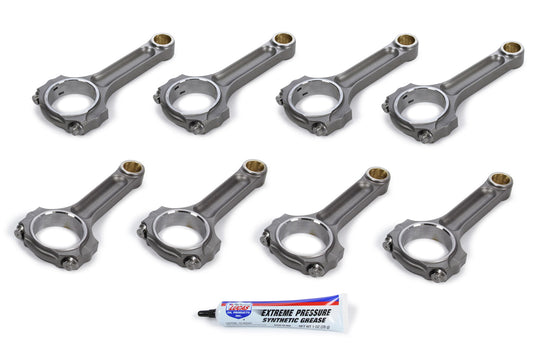 Oliver Rods SBC 4340 I-Beam Rod Set 6.125 2.100 Pin Dia. MPN OLVC6125STSW8 For Chevy