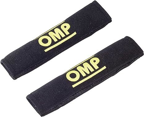 Omp Racing, Inc. Harness Pads Black Used w/ 2in Belts MPN OMPDB0-0450-A01-071