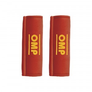 Omp Racing, Inc. Harness Pads Red Used w/ 3in Belts MPN OMPDB0-0450-A02-061