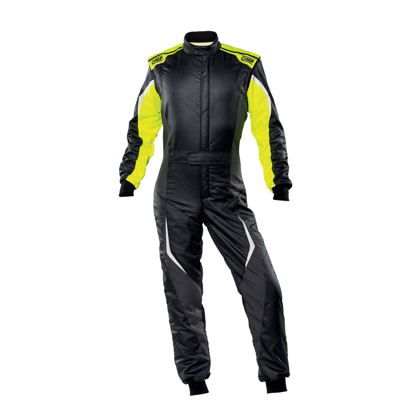 Omp Racing, Inc. Tecnica EVO Suit My2021 Black Flo Yellow 56 MPN OMPIA0-1859-B01-178-56