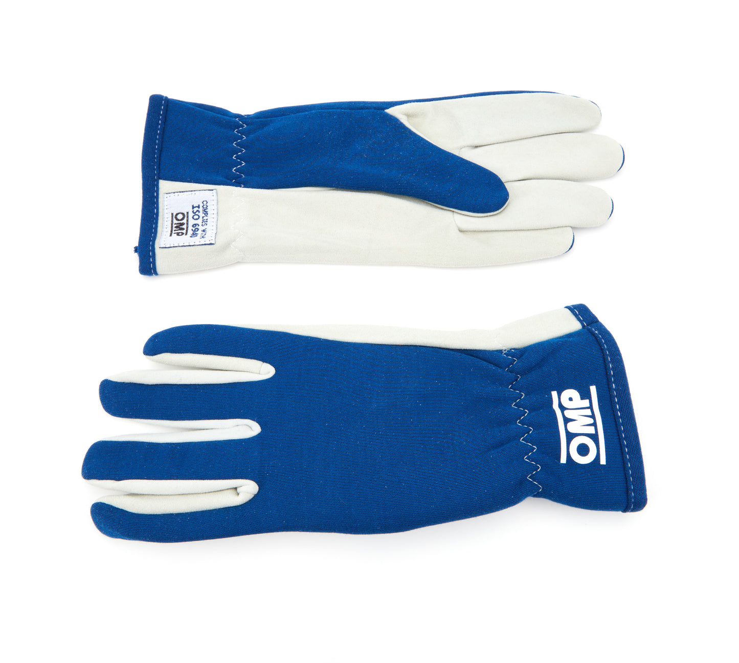 Omp Racing, Inc. Rally Gloves Blue Size Large MPN OMPIB0-0702-A01-041-L