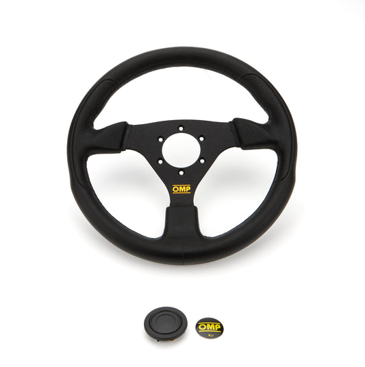 Omp Racing, Inc.  Racing GP Steering Wheel 3 Spoke 330mm Black  OMPOD0-1981-071