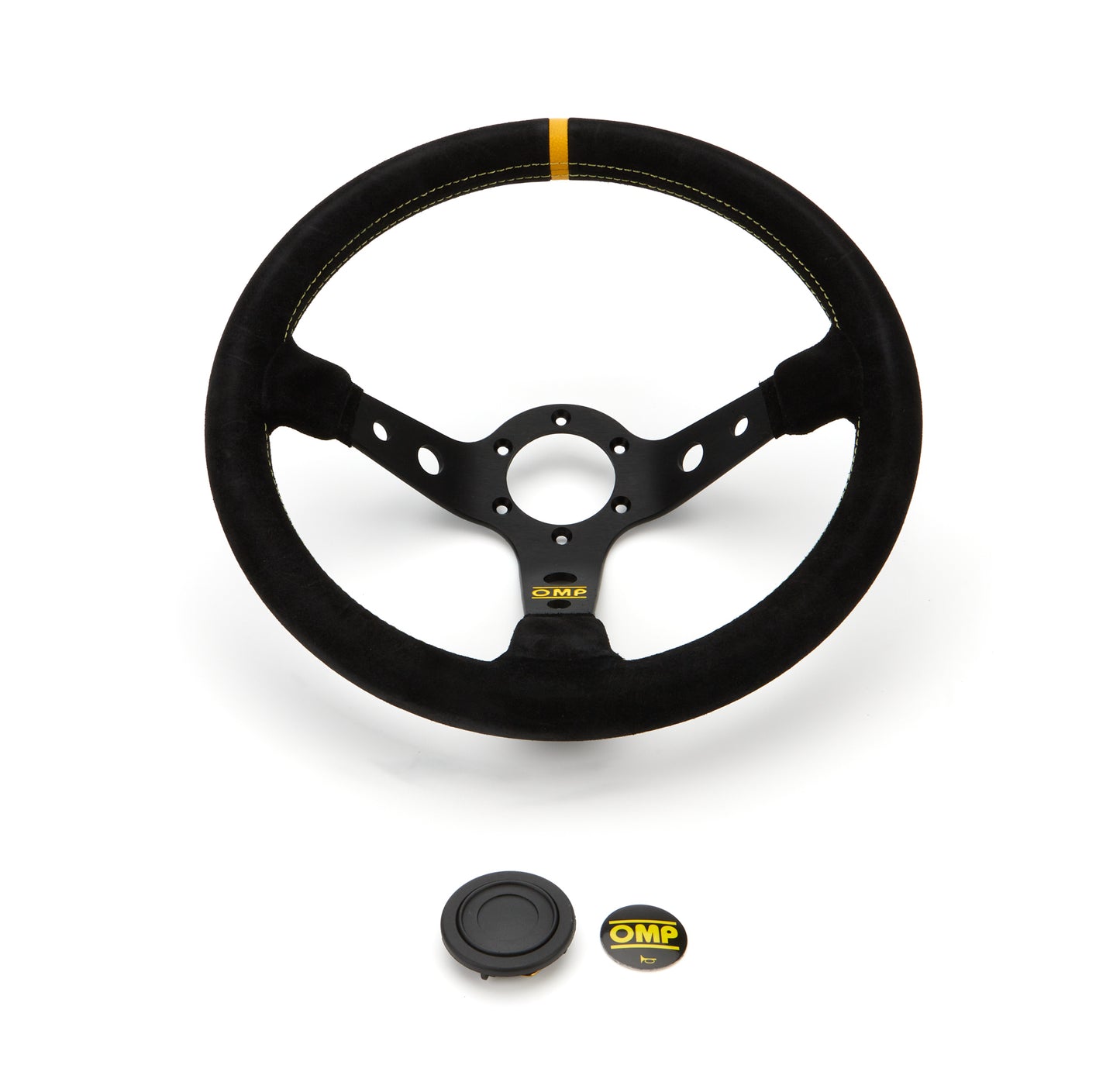 Omp Racing, Inc.  Corsica 330 Steering Wheel Dished Black  OMPOD0-2012-071