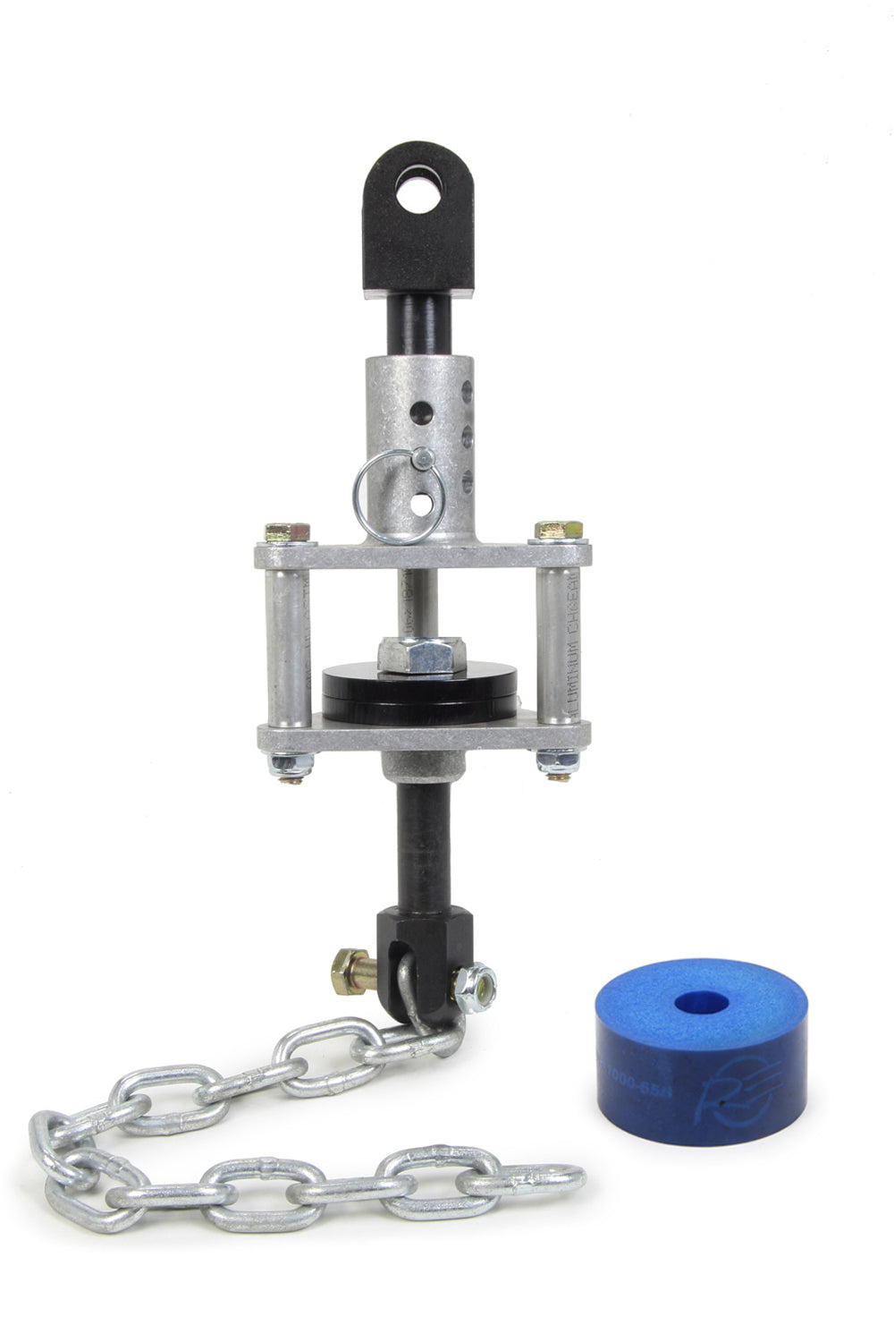 Out-Pace Racing Products  Limiter Left Rear Single Bushing W/ RE Blue Bump  OPP51-011-KIT-BLUE
