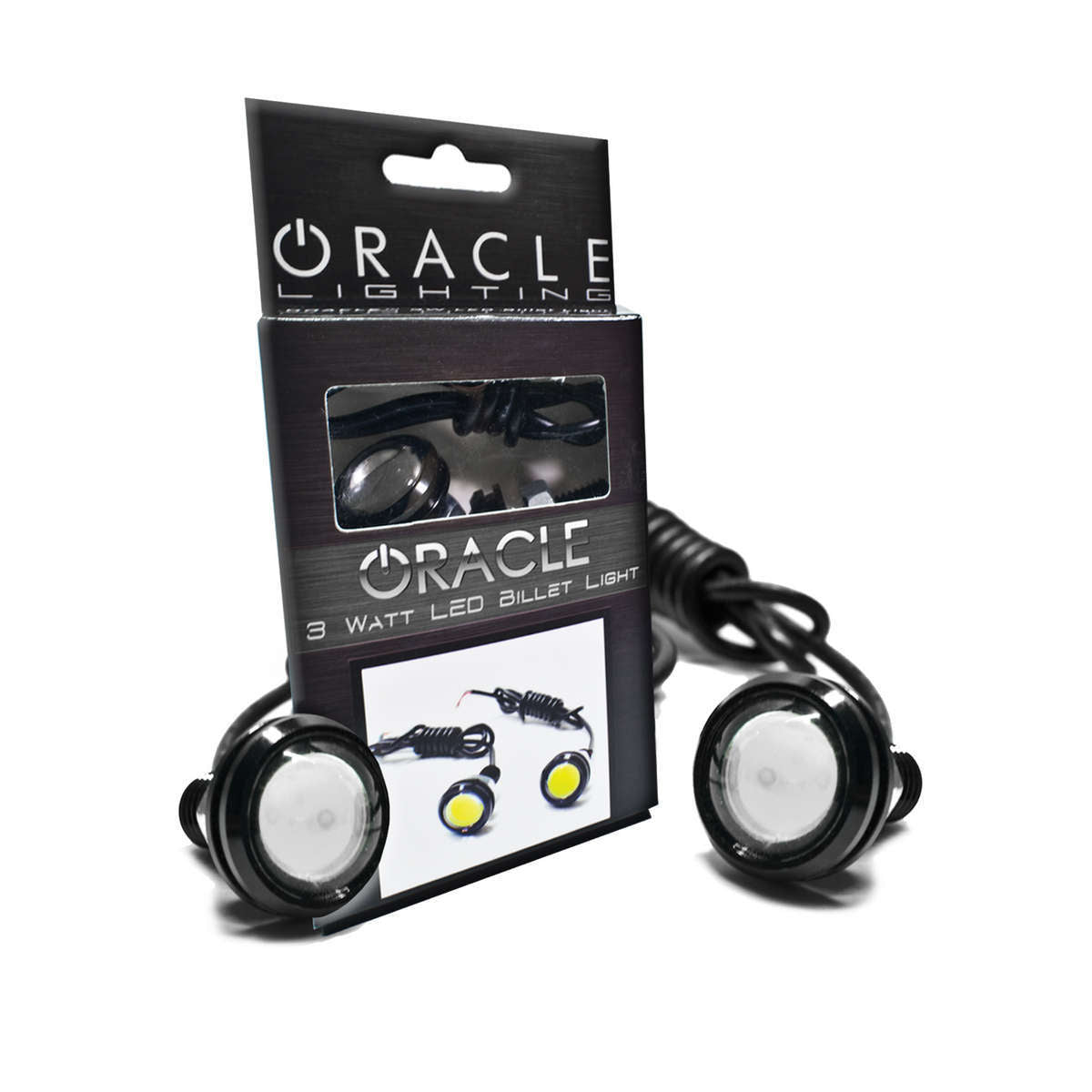 Oracle Lighting  LED Single Color Rock Light Kit Pair Red  ORA5410-003