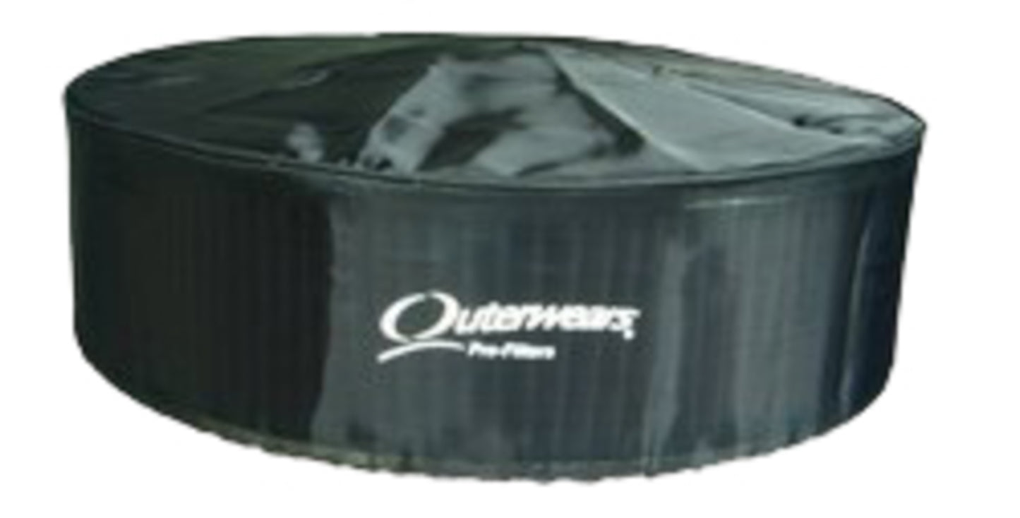 Outerwears  Pre-Filter w/Top Black 11in x 6in  OUT10-1252-01