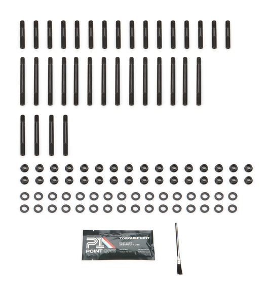Point One SBC 12Pt Head Stud Kit Use w/23-Degree Heads MPN P1FK002-H16E For Chevy