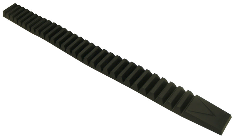 Pacer Performance  Heavy Duty Bumper Guards 28-1/2in Long Black Pair  PCP25-500