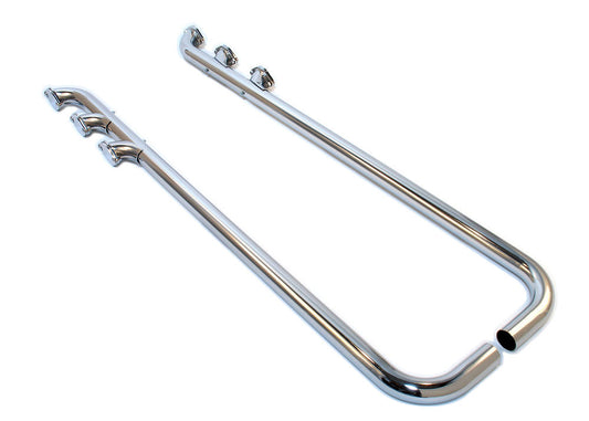 Patriot Exhaust Lake Pipes - 3 Outlets 70in Long MPN PEPH1274 For Universal use