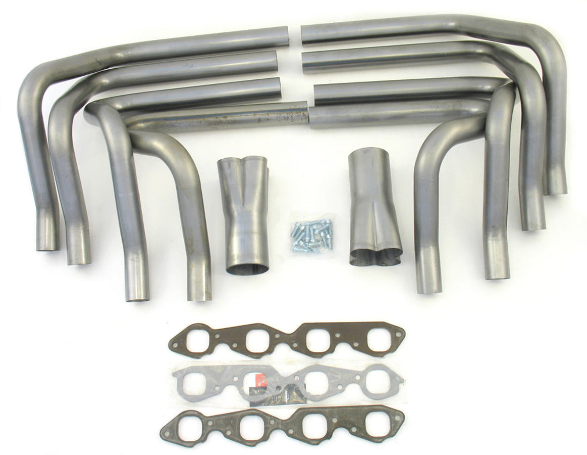Patriot Exhaust BBC Weld Up Header Kit Sprint Style 2in Dia MPN PEPH8005 For Chevy