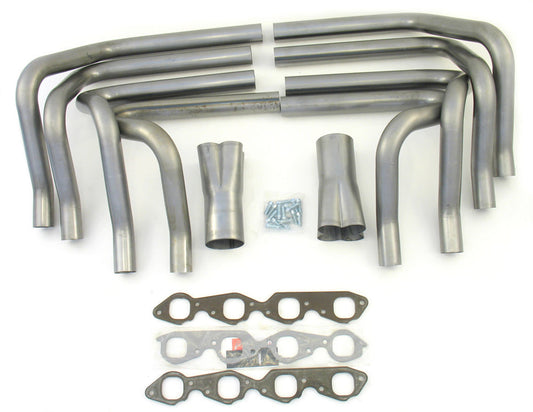 Patriot Exhaust BBC Weld Up Header Kit Sprint Style 2in Dia MPN PEPH8005 For Chevy