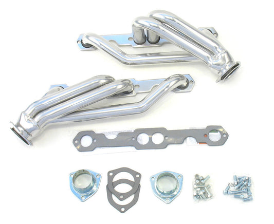 Patriot Exhaust Coated Headers - SBC MPN PEPH8036-1 For Chevy, GM Midsize SUV, Truck, Ram 1982-95