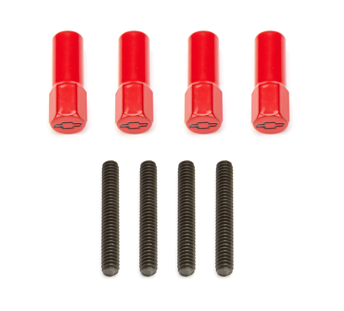 Proform  Mini Valve Cover Nuts Red Bowtie Emblem  PFM141-602