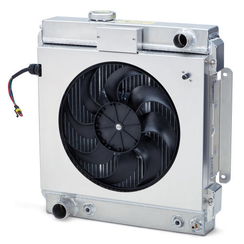 Proform  Slim Fit Radiator 64-66 Mustang Driver Outlet  PFM69682.2