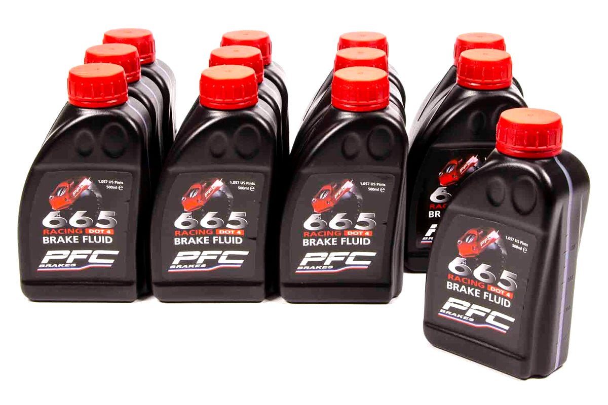 PFC Brakes  Brake Fluid RH665 500ml Bottle Case  PFR25.0038