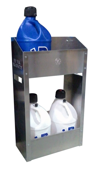 Pit-Pal Products  Fuel Jug Rack Stacked 4 Jug  PIT481