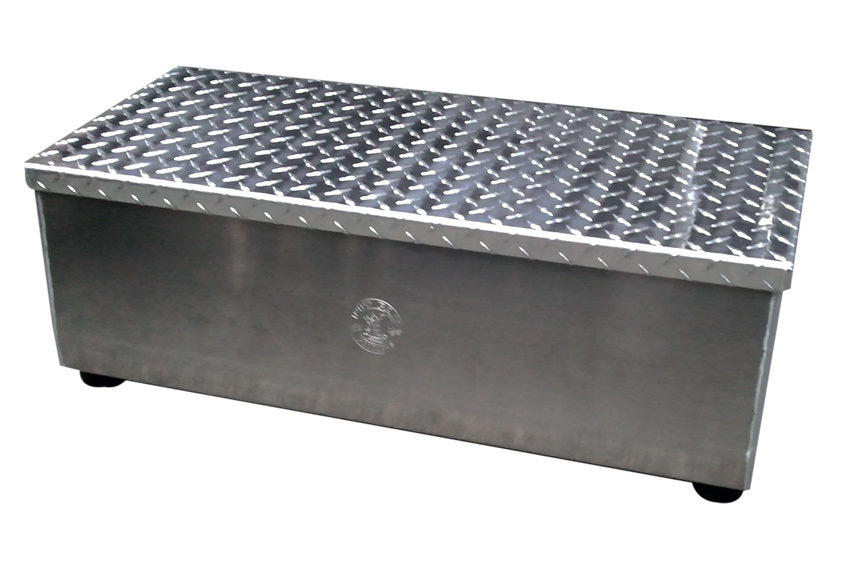 Pit-Pal Products  Portable Aluminum Step 30inW 10inH 12inW  PIT496