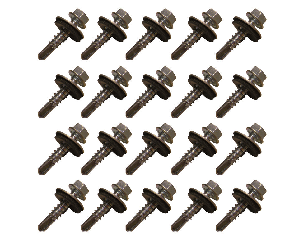 Pit-Pal Products  1in Hex Head Self Tapping Screws  PITSCR
