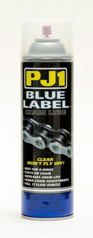 Pj1 Products  Blue Label Chain Lube for O Ring Chains 13oz  PJ11-22