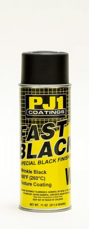 Pj1 Products  Black Wrinkle Paint 350degF 11oz  PJ116-WKL