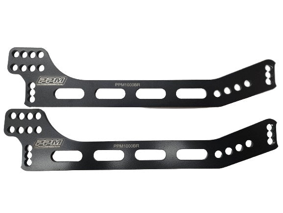 Ppm Racing Products Bracket 4 Bar Longhorn RR .250in Alum Pair MPN PPM1000BR