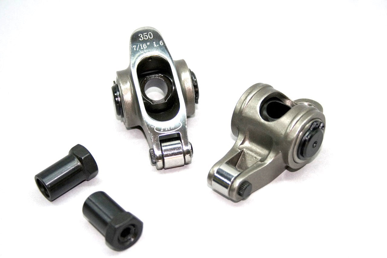 Prw Industries, Inc. SBC SS Roller Rocker Arm 1.6 Ratio 7/16-Stud MPN PQX0235012-01 For Chevy
