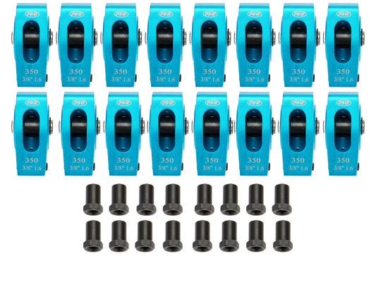 Prw Industries, Inc.  SBC Roller Rocker Arms - 1.6 Ratio 3/8 Stud  PQX0335004