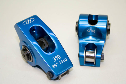 Prw Industries, Inc. SBC Roller Rocker Arms - 1.5 Ratio 3/8 Stud NB/SA MPN PQX0335019 For Chevy