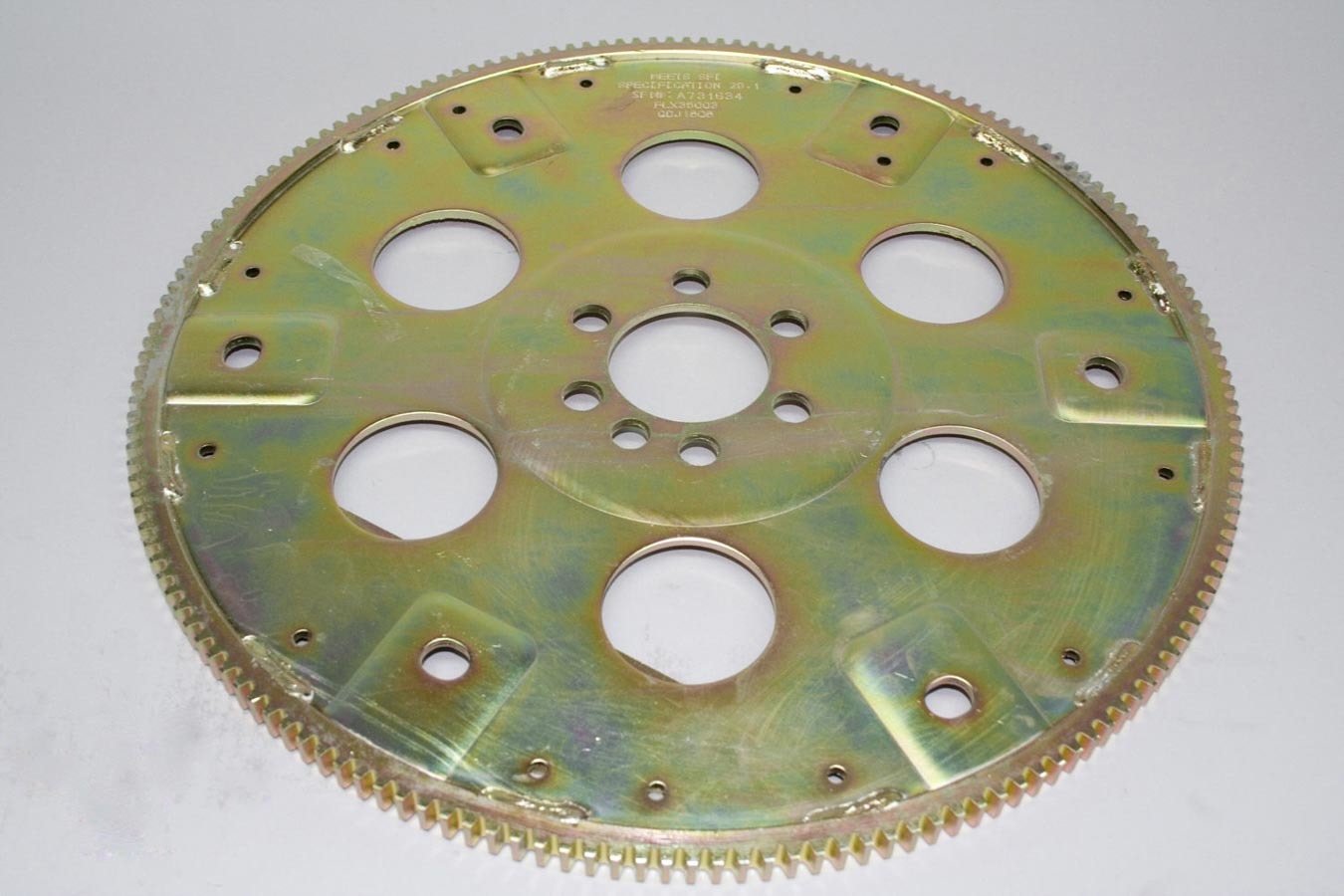 Prw Industries, Inc. Chromoly Flexplate - SFI SBC 168T - Ext. Balance MPN PQX1835003 For Chevy