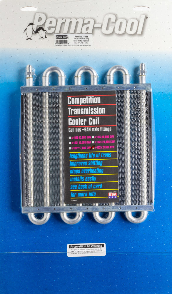 Perma-Cool  Deluxe Thinline TransCoo ler  8 Pass -6AN  PRM1025