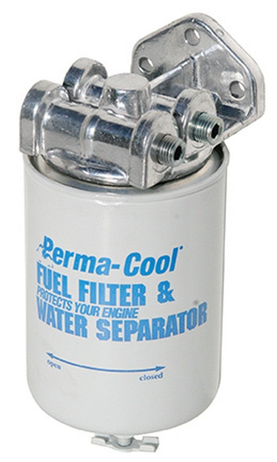 Perma-Cool  HP Fuel Filter & Head 1/4in NPT Ports L/R  PRM84794