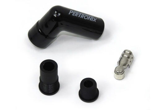 Pertronix Ignition Ceramic Spark Plug Boot Kit 90-Deg 8pk Black MPN PRT8561HT-8 Ram