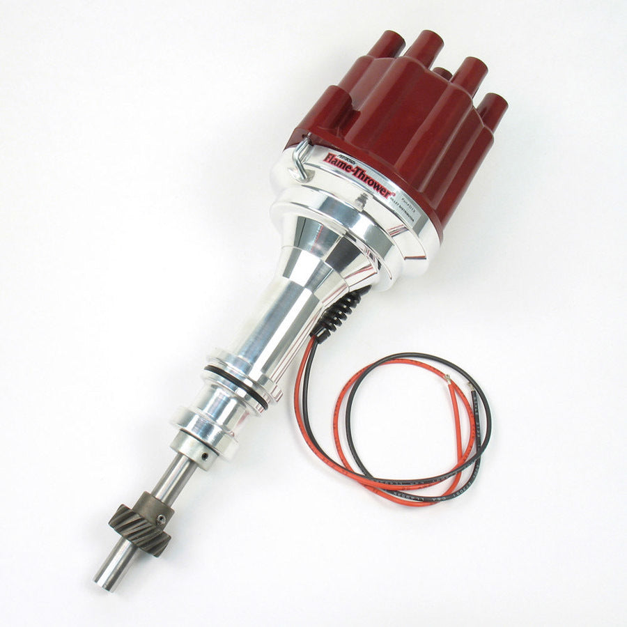 Pertronix Ignition  SBF Billet Distibutor w/Red Female Cap  PRTD130801