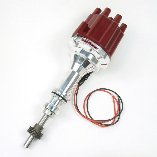 Pertronix Ignition  SBF Billet Distibutor w/Red Female Cap  PRTD130801