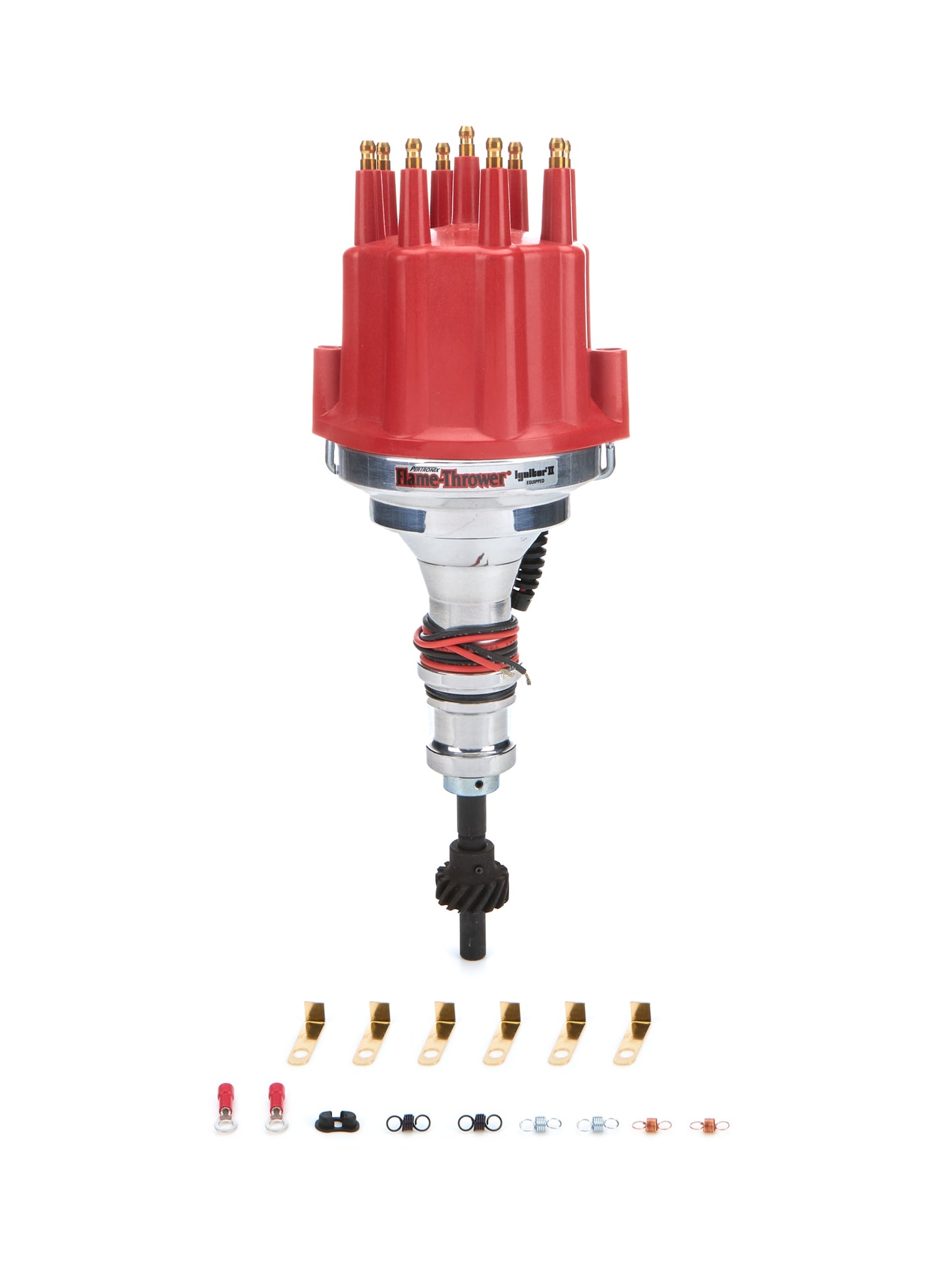 Pertronix Ignition  SBF Billet Distributor w/Red Male Cap  PRTD130811