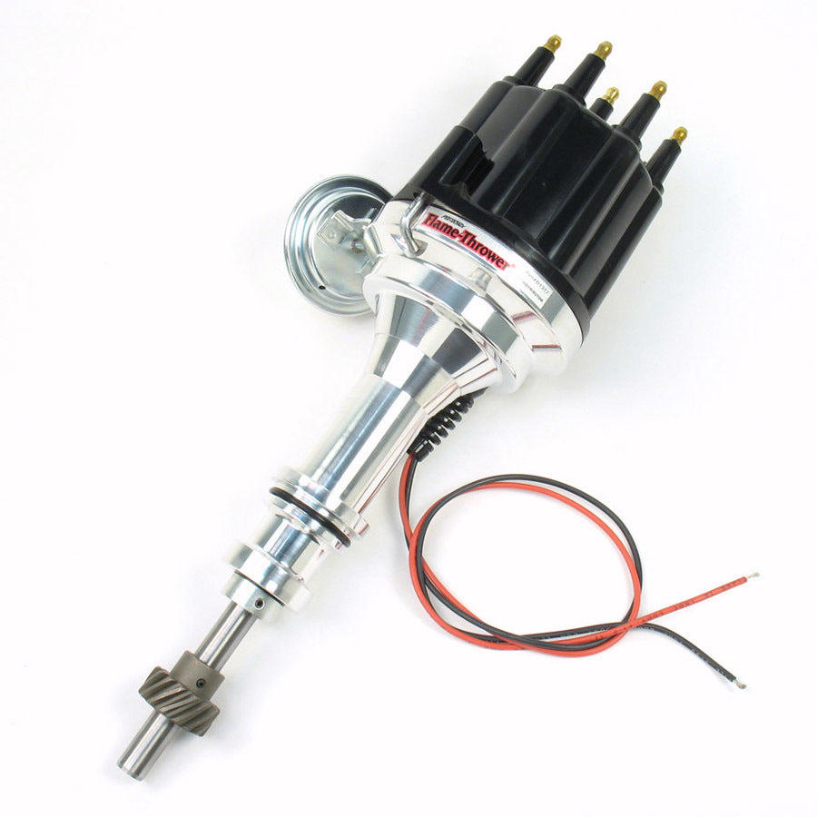 Pertronix Ignition  SBF Billet Distributor w/Black Male Cap  PRTD131710
