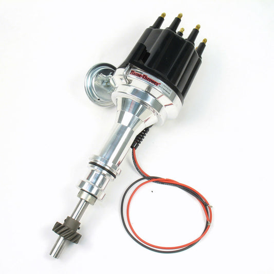 Pertronix Ignition BBF Billet Distributor w/Blk Cap MPN PRTD132710 For Ford Cleveland, Pickup