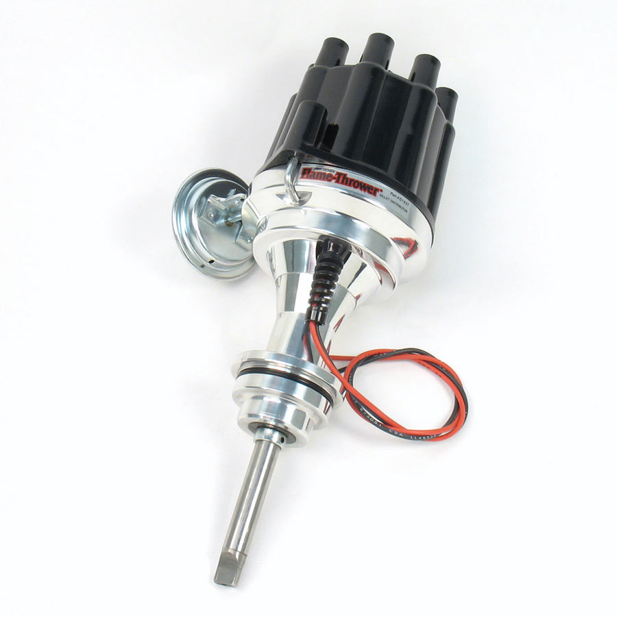 Pertronix Ignition BBM RB Billet Dist. w/Blk Cap MPN PRTD143700 For Mopar Pickup