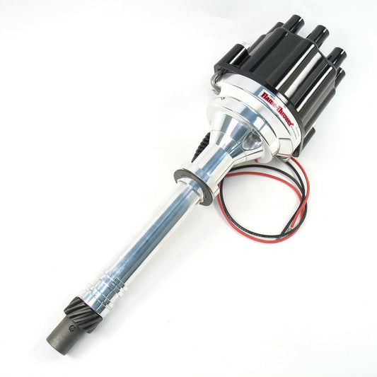 Pertronix Ignition  Chevy V8 Billet Marine Dist. w/Blk Cap  PRTD200800