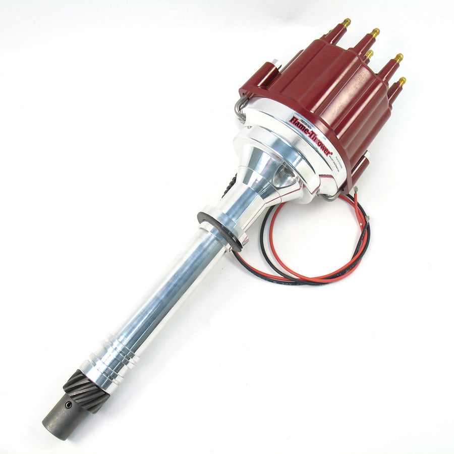 Pertronix Ignition Chevy V8 Billet Marine Dist w/Red Male Cap MPN PRTD200811 For Chevy Pickup