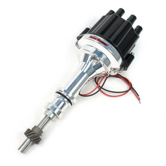Pertronix Ignition  SBF 302 Billet Marine Distributor w/Black Cap  PRTD230800
