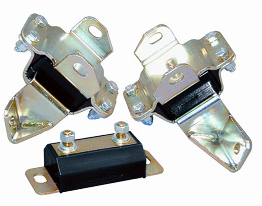 Prothane Black Ford Motor/Trans Mount Kit MPN PTN6-1904BL For Ford 1963-73
