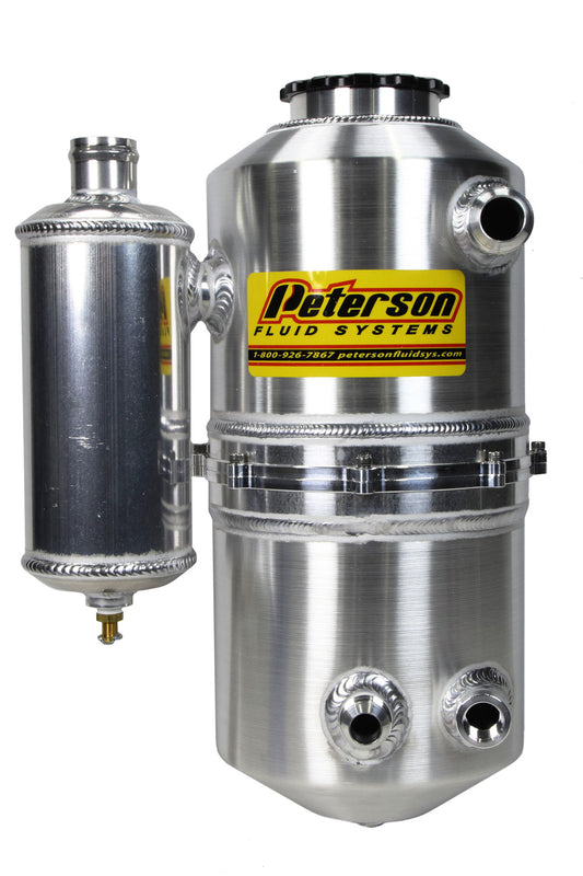 Peterson Fluid 1.5 Gal 2 Piece Drag Tank w/Catch Can MPN PTR08-0783-CC